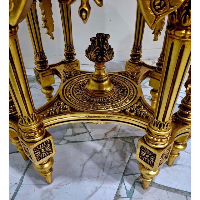 French Vintage French Military Trophy Side table For Sale - Image 3 of 8