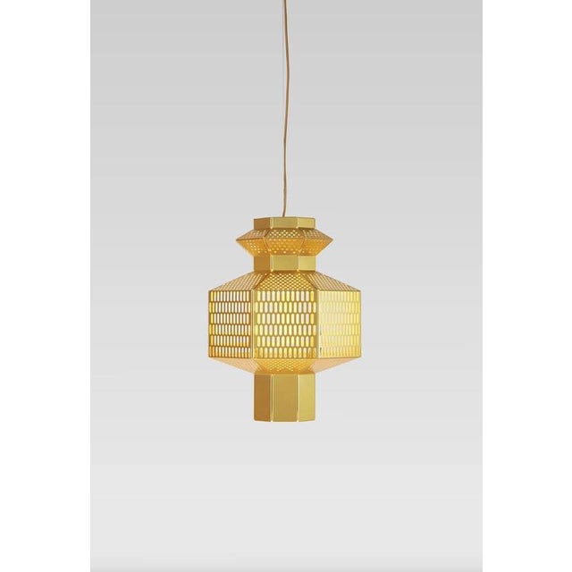 Jaime hayson ma-rock t pe golden suspension lamp for parachilna when you see this lamp you immediately get transported to...