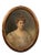 E. Pas\., Painting Portrait of a Young Woman, Oil on Canvas For Sale
