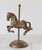 Mid-Century Modern Vintage Solid Brass Carousel Horse Figurine For Sale - Image 3 of 9