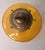 Vintage Amber Glass Kerosene Oil Lamp With P&a Eagle Burner and Chimney For Sale In West Palm - Image 6 of 11