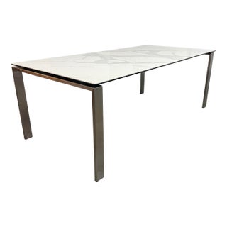 Room & Board Rand Ceramic Top Dining Table For Sale