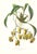 Large 1973 Orchid Flower Lithograph "Coryanthes Speciosa" (Mr. Rucker's Variety of Coryanthes Speciosa) After James Bateman For Sale