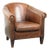 Club Chair in Sheepskin Leather For Sale