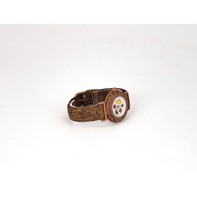 Swiss Collection 92 Collector's Wristwatch from Memphis Design, 1992 For Sale - Image 4 of 18