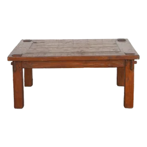 Rustic Teak Wood Bali Coffee Table
