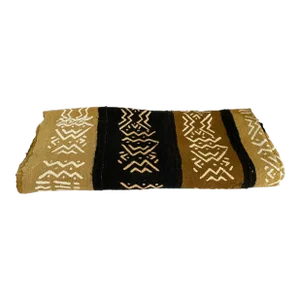 Bogolan Mali Mud Cloth Textile 40" by 63"