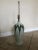 Sky Blue Mid-Century Modern Ceramic Painted Blue and Green With Gold-Colored Flecks Table Lamp For Sale - Image 8 of 9