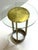 Gold Fontana Arte Illuminated Patinated Brass & Glass Side Table, Italy 1960s For Sale - Image 8 of 9