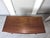 Mid-Century Modern Vintage Hammond Organ Music Bench – Wood Storage Console (Mahogany) For Sale - Image 3 of 6