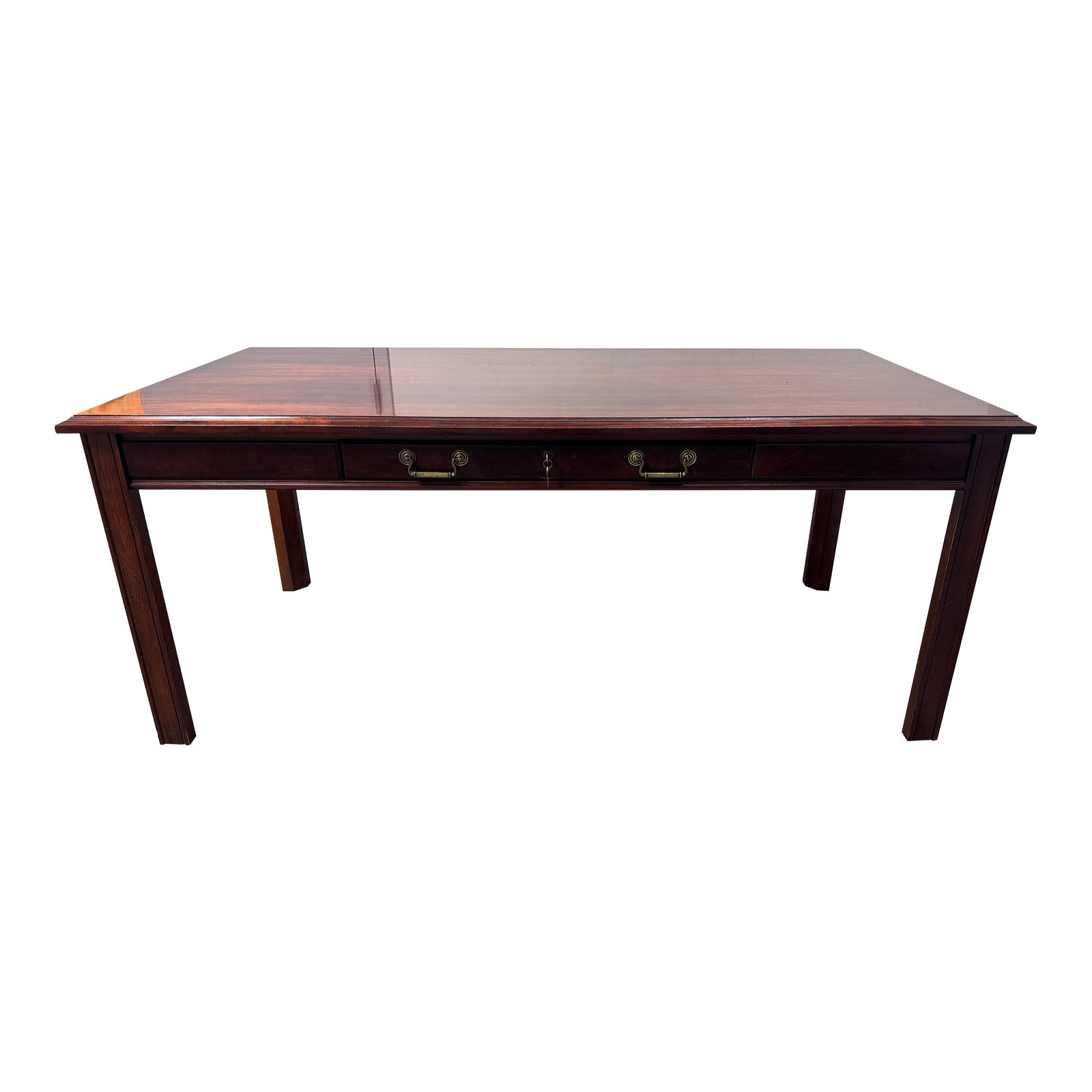 Kimball International Wood Desk + Drawer Chairish