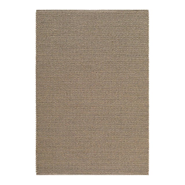 Beach House Handmade Rug Beige 2x3 For Sale