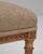 1900s French Louis XVI Upholstered Stool with Carved Legs For Sale In Greensboro - Image 6 of 18