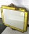 Borghese Italian Giltwood Wall Mirror With Canary‑Yellow Border, Rococo Style For Sale - Image 4 of 11