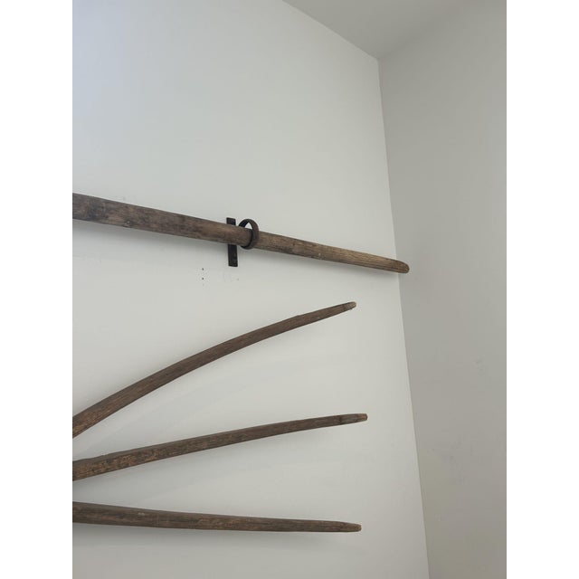 Large Late 19th Century Wall Mounted Pitchfork For Sale - Image 4 of 5