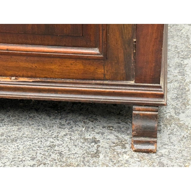 Victorian Carved Mahogany Triple Mirror Sideboard, Antique For Sale - Image 12 of 12
