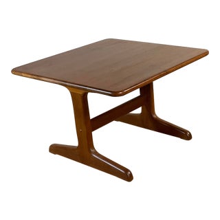 Mid Century Modern Danish Teak Side/End Table, Glostrup Denmark Style 60s 70s For Sale