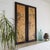 Wood Pair of 1960s Chinoiserie Printed Panels on Wood With Asian Bird Motif For Sale - Image 7 of 14
