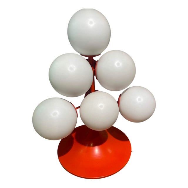 Space Age Tulip 10-Sphere Lamp, 1960 For Sale