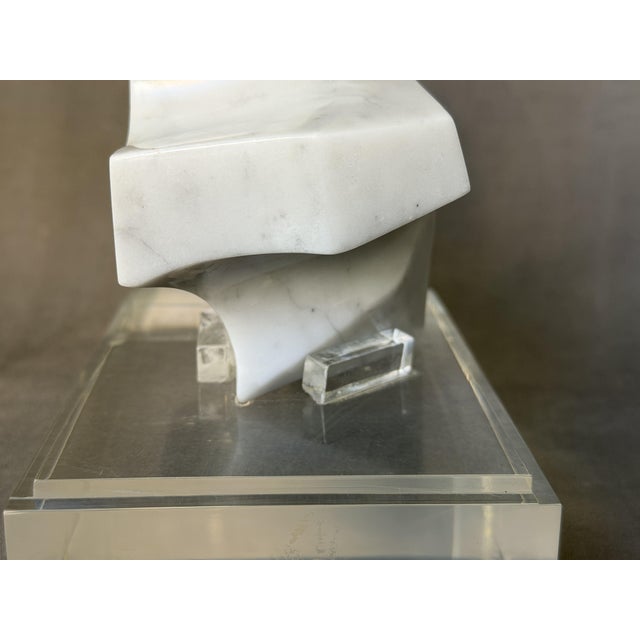Marble Sculpture from Alfonso Serrano, 1973 For Sale - Image 9 of 11