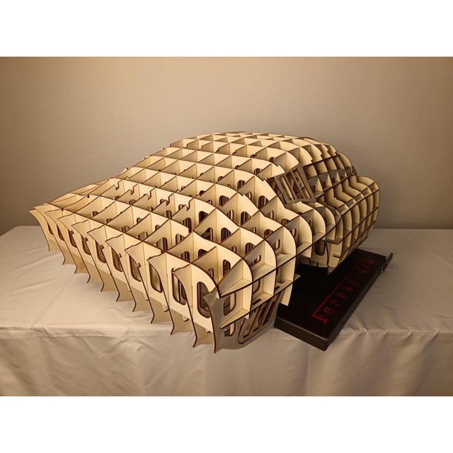 Wood Ferrari 275 GTB, Control Gauge at 1:3 Scale from Studio Beretta, 2003 For Sale - Image 7 of 18