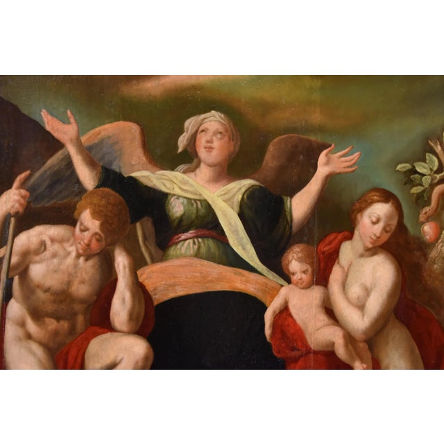 Jacob De Backer, Redemption of Adam & Eve, 1575, Oil Painting For Sale - Image 10 of 16