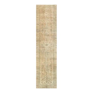 Vintage Persian Shiraz Runner Rug For Sale