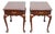 Henkel Harris Mahogany Side Tables a Pair For Sale