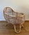 Mid-Century Modern Rattan Baby Crib, 1960s For Sale - Image 4 of 13