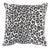 Schumacher Iconic Leopard 22" Pillow in Graphite For Sale