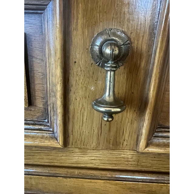 Vintage Drexel Esperado Mid Century Nine Drawer Dresser Solid Wood, Rare Collection For Sale - Image 9 of 18