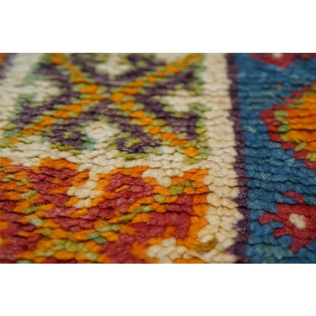 Vintage Moroccan Rug 4'4'' x 7'7'' For Sale In New York - Image 6 of 9