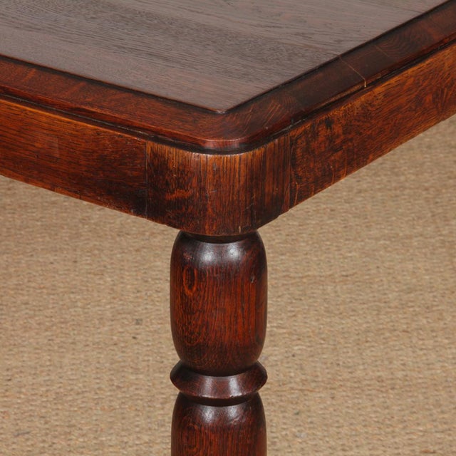 Vintage French Extendable Dining Table, 1940s For Sale - Image 4 of 10