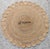 Handwoven Natural Jute Round Braided Area Rug With Scalloped Medallion Border For Sale - Image 12 of 12