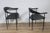 Postmodern P40 Armchairs by Giancarlo Vegni & Gianfranco Gualtierotti for Fasem, Italy, 1980s, Set of 2 For Sale - Image 3 of 10