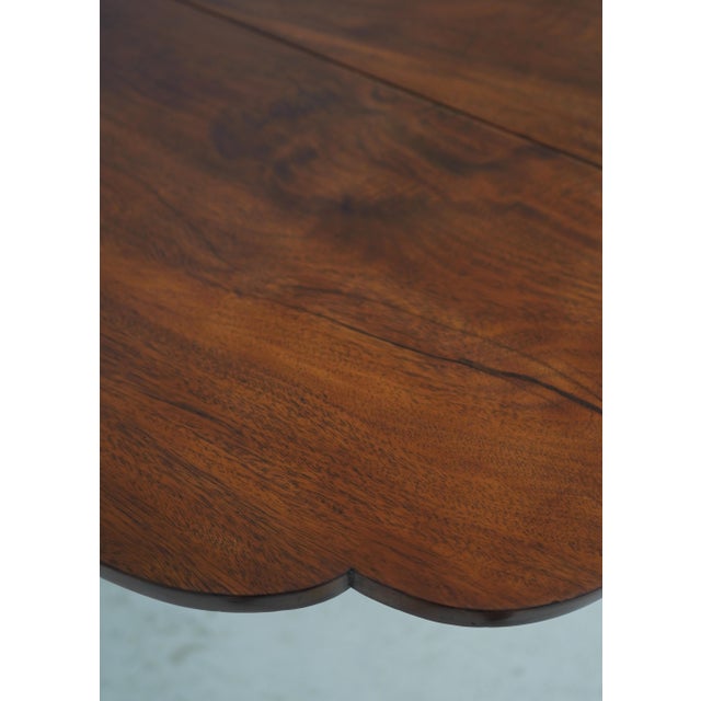 American 19th Century Mahogany Empire Style Drop-Leaf Table For Sale - Image 15 of 18