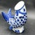 Vintage MCM Blue White Chinese Porcelain Koi Open Mouth Fish Vase For Sale In Dallas - Image 6 of 6