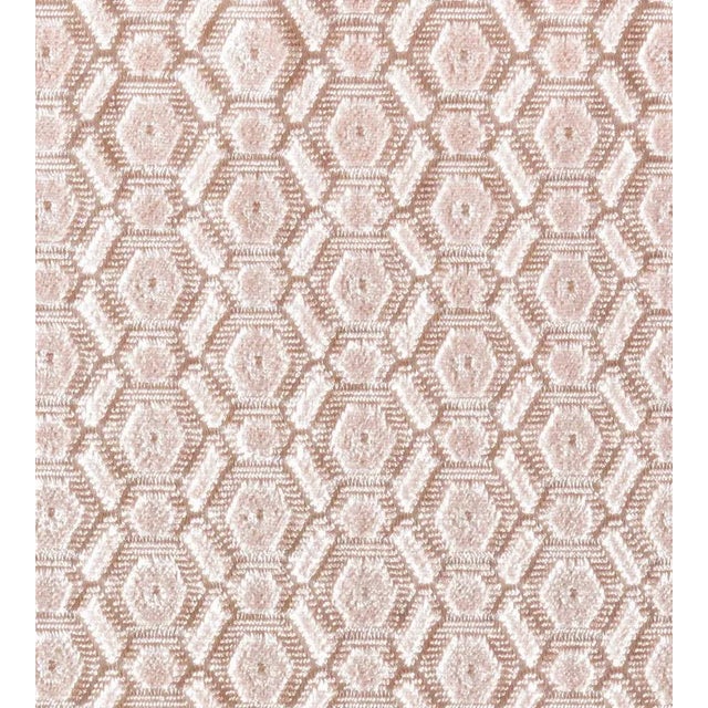 Traditional The House of Scalamandré Manetta Fabric, Shell Pink For Sale - Image 3 of 3
