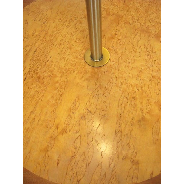 Brass Mid 20th Century Rare Edward Wormley Lamp Table by Dunbar For Sale - Image 8 of 9