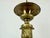 Large French Brass Altar Candlestick, 1920s For Sale - Image 10 of 13