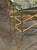 Italian Brass Bamboo Form Coffee Table For Sale - Image 4 of 8
