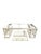Cabin Vintage White Wicker Bed Tray With Removable Tray For Sale - Image 3 of 18