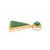 Gender: Ladies Metal Type: 18K Yellow Gold Length: 2.00 inches Width: 1.00 mm Weight: 7.82 grams Ladies 18K yellow gold...