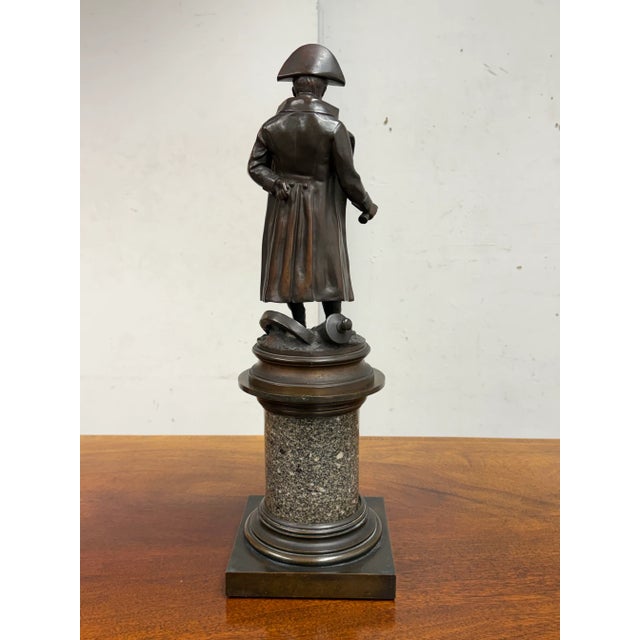 Late 19th Century Late 19th Century L. V. Deposee Bronze Napoleon Sculpture, Stamped For Sale - Image 5 of 12