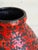 Large Red and Black Ceramic Floor Vase Mid-Century Modern For Sale In Los Angeles - Image 6 of 10