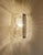 Silver Vintage Bubble Glass and Chrome Sconces, 1970s, Set of 2 For Sale - Image 8 of 15