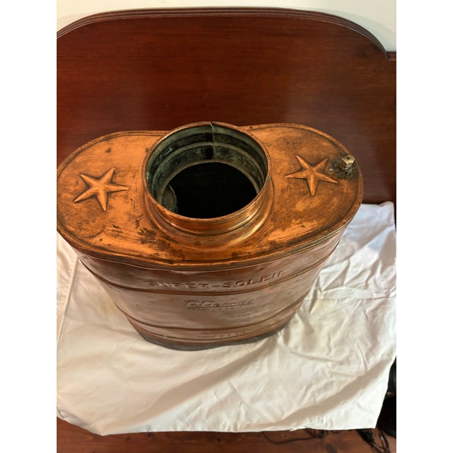 Mid 20th Century Early 20th Century Garden Sprayer Can in Copper, French For Sale - Image 5 of 8