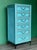French Provincial 1970s French Provincial Lingerie Chest of Drawers in Pastel Blue. For Sale - Image 3 of 7