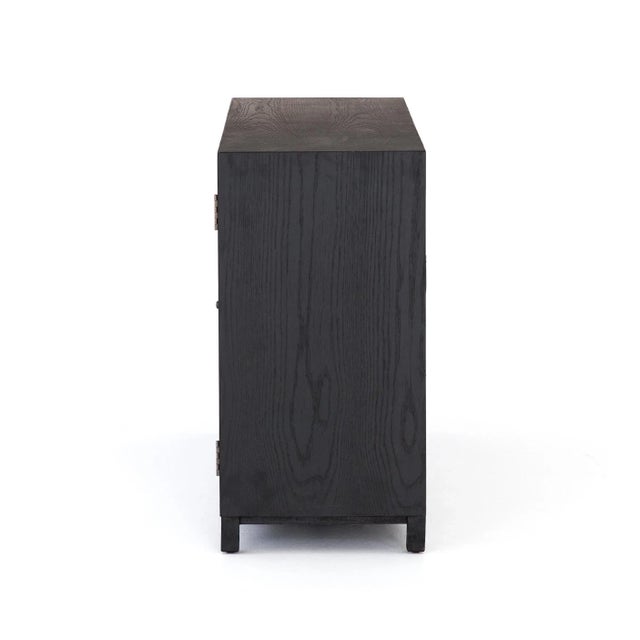 Black Four Hands Millie Sideboard, Drifted Matte Black For Sale - Image 8 of 12