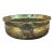 Vintage English Country Trompe L’Oeil Brass Rope Cachepot For Sale